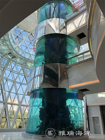 陽江盈信廣場商業(yè)水族箱